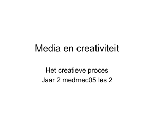 Media en creativiteit