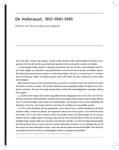 De Holocaust, 1933-1941-1945