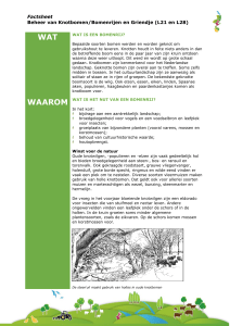 Factsheet Beheer van Knotbomen/Bomenrijen en Griendje (L21 en