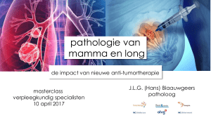 pathologie van mamma en long