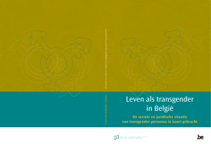 Leven als transgender in België - Instituut voor de gelijkheid van