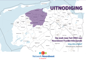 Op zoek naar het DNA van Noordoost Fryslân #dwaande