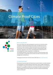 Climate Proof Cities