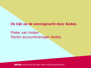 Aedes presentatie Pieter van Hulten
