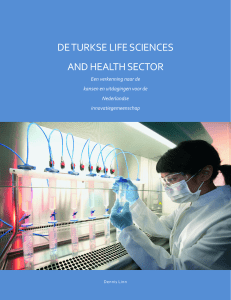 de turkse life sciences and health sector
