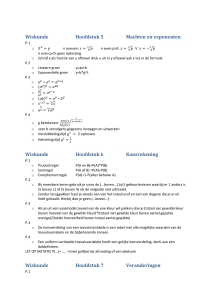 Wiskunde Hoofdstuk 11 Kansverdeling