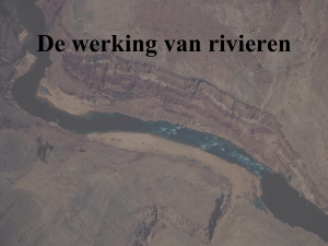 De werking van rivieren - Aardrijkskunde VISO Roeselare
