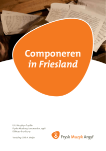 Componeren in Friesland