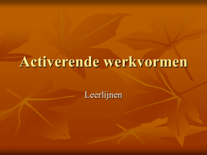 Activerende werkvormen