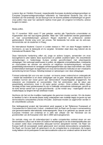 ISD Open brief van Lorenzo Ego en Frédéric Piccavet