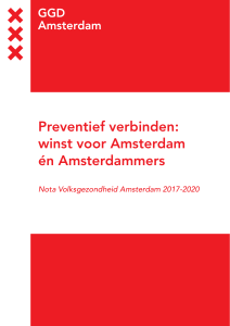 Preventief verbinden: winst voor Amsterdam én