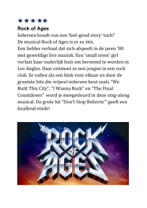 Rock of Ages - WordPress.com