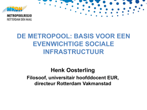 PowerPoint-presentatie - Metropoolregio Rotterdam Den Haag