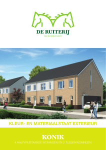 KLEUR- EN MATERIAALSTAAT EXTERIEUR