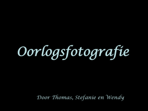 Oorlogsfotografie - Close-Up