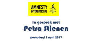 In gesprek met Petra Stienen - Amnesty International Horst aan de