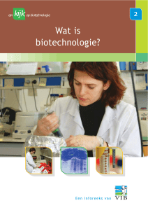 Wat is biotechnologie?