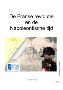 De Franse revolutie en de Napoleontische tijd