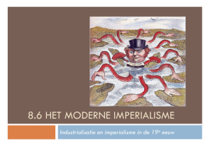 8.6 het moderne imperialisme