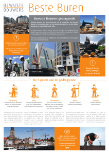 Bewuste Bouwers gedragscode De 5 pijlers van de gedragscode