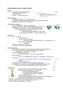 1) bmb2 mol2 samenvatting – Colin