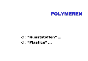 Polymeren : enige geschiedenis