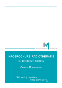 infobrochure radiotherapie - AZ Sint