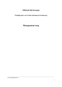 Management zorg - Arbocatalogus VVT