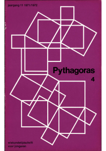 jaargang 11 1971/1972 wiskundetijdschrift voor jongeren