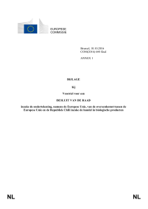 Overeenkomst tussen de Europese Unie en de Republiek Chili