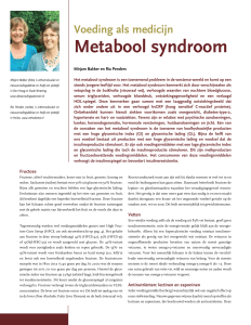 Metabool syndroom - Natura Foundation