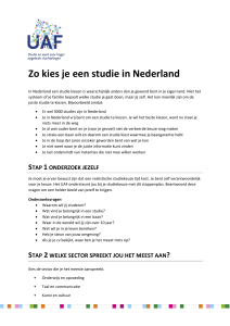 Zo kies je een studie in Nederland