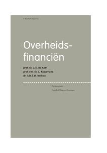 Overheids- financiën - Noordhoff Uitgevers
