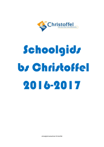 2016-2017 - bs Christoffel