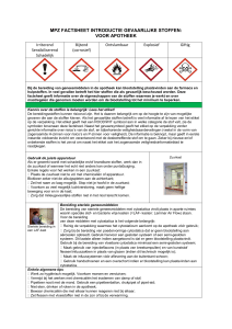 mpz factsheet introductie gevaarlijke stoffen: voor apotheek