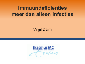 Immuundeficienties meer dan alleen infecties
