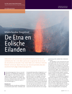 De Etna en Eolische Eilanden