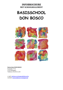 Het CLB-dossier - Don Bosco Wijnegem