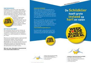De Schildklier invloedop - Schildklier Organisatie Nederland