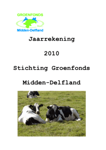 Jaarrekening - Delft R.I.S.