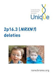 2p16.3 (NRXN1) deleties