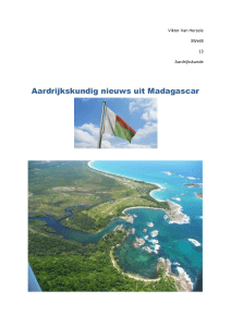 Aardrijkskundig nieuws uit Madagascar