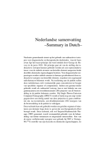 Nederlandse samenvatting –Summary in Dutch–