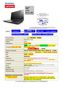 MET SSD - IBL nv