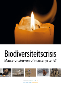 Massa-uitsterven of massahysterie?