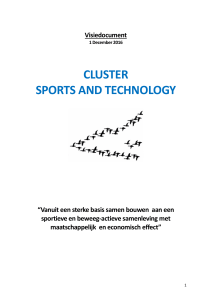 Visiedocument - Sports and Technology