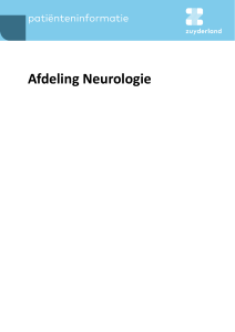 Afdeling Neurologie