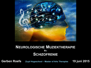 Muziektherapie en Schizofrenie