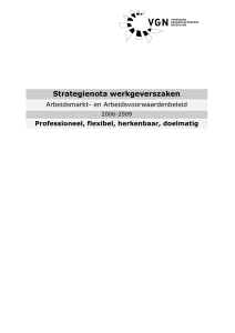 Inleiding - Vereniging Gehandicaptenzorg Nederland