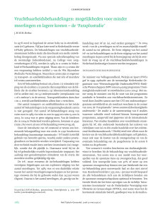 Paraplustudie - Nederlands Tijdschrift voor Geneeskunde